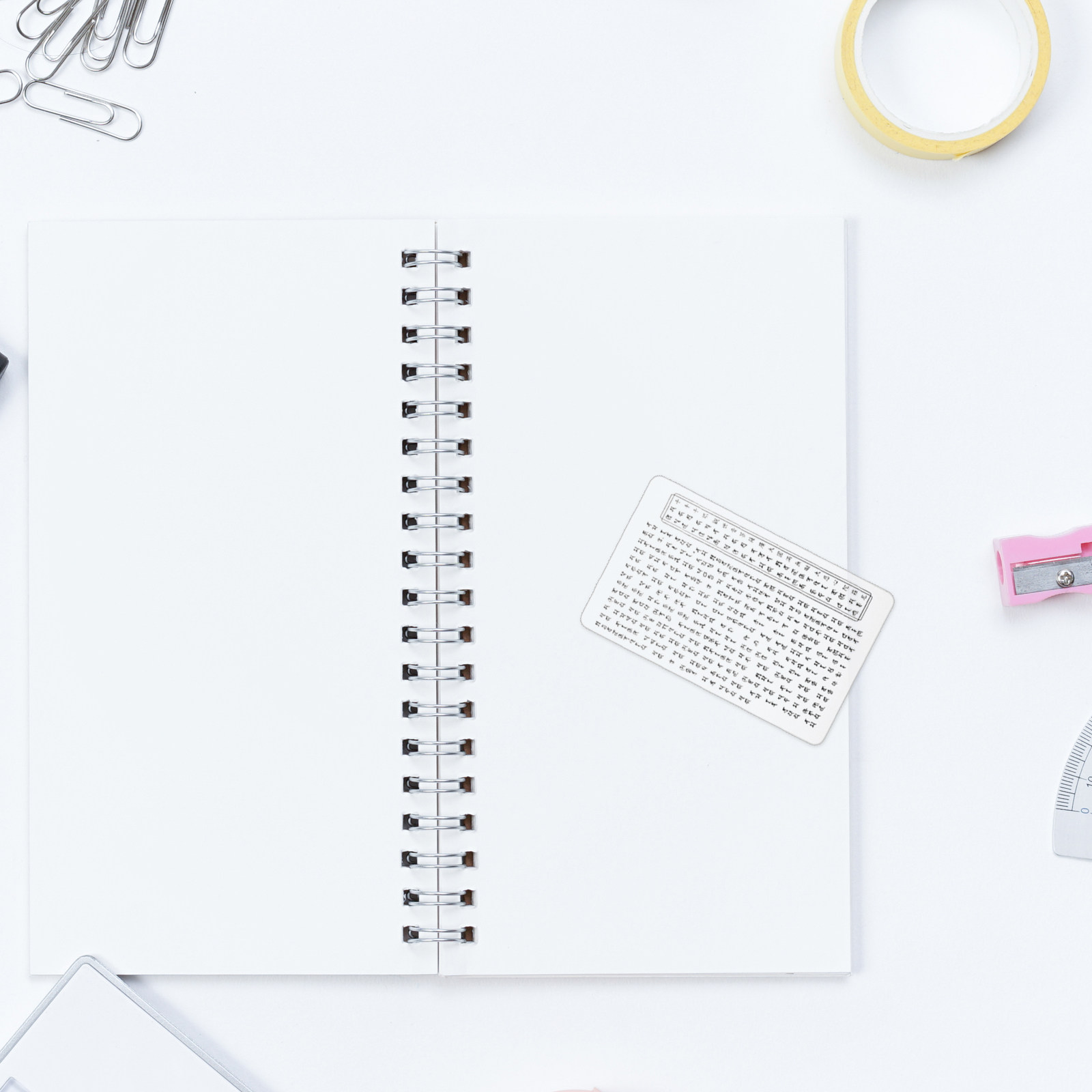 Home Office Feng Shui - Conjunto de Cartões Amuletos Sânscritos Transparentes