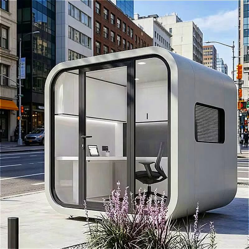 Home Office Trabalho - Cabine Acústica Silenciosa em Promoção: Montagem