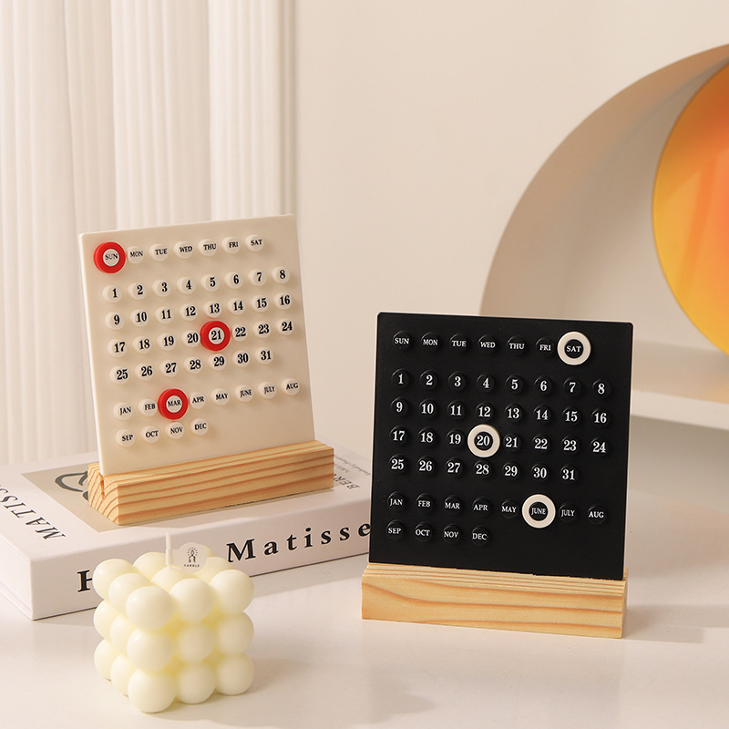 Home Office Gadgets - Base de madeira acrílica artesanal DIY