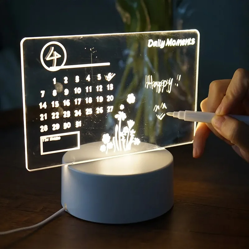 Home Office Gadgets - Quadro de Mensagens Acrílico Reescrevível |