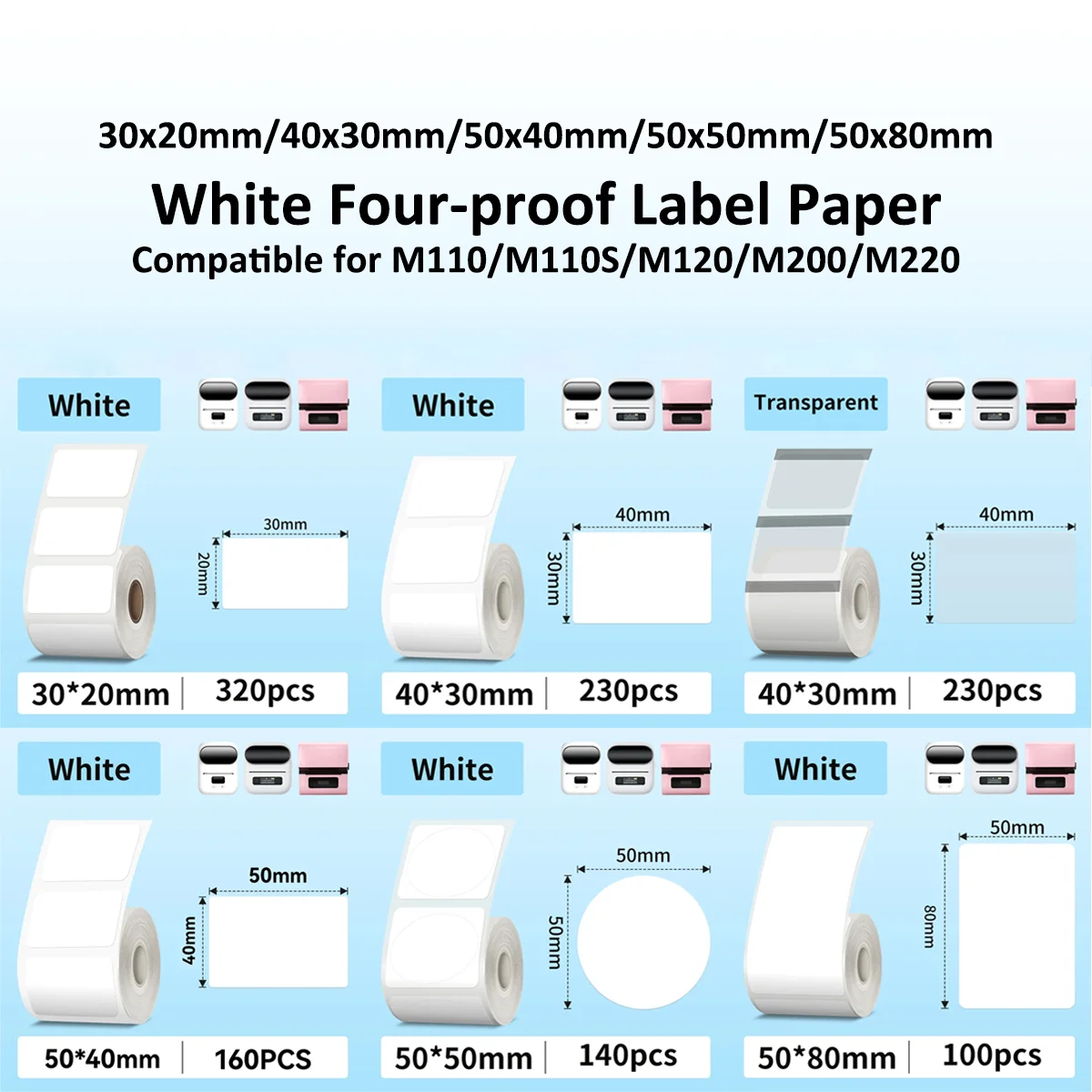Label Maker Machine - Etiqueta térmica de papel, etiqueta de
