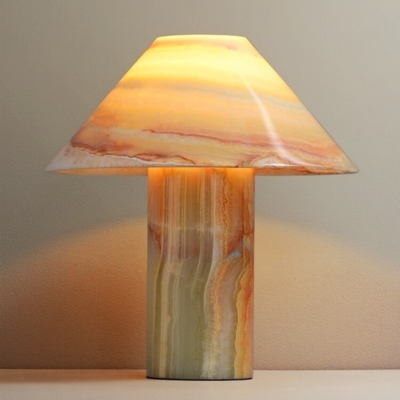 Home Office Interior Design - Italiano jade vidro lâmpadas de assoalho