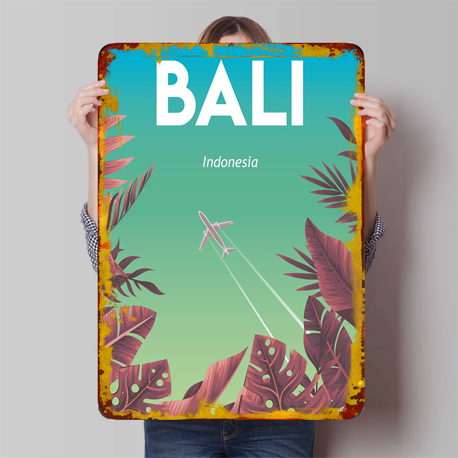 Home Office Bali - Bali Indonésia Cenário Arte de parede