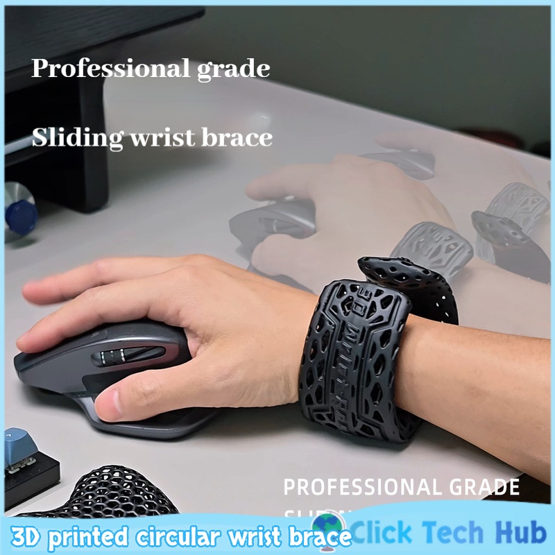 Suporte de pulso circular impr - Wrist Rest Pad avaliação e preço