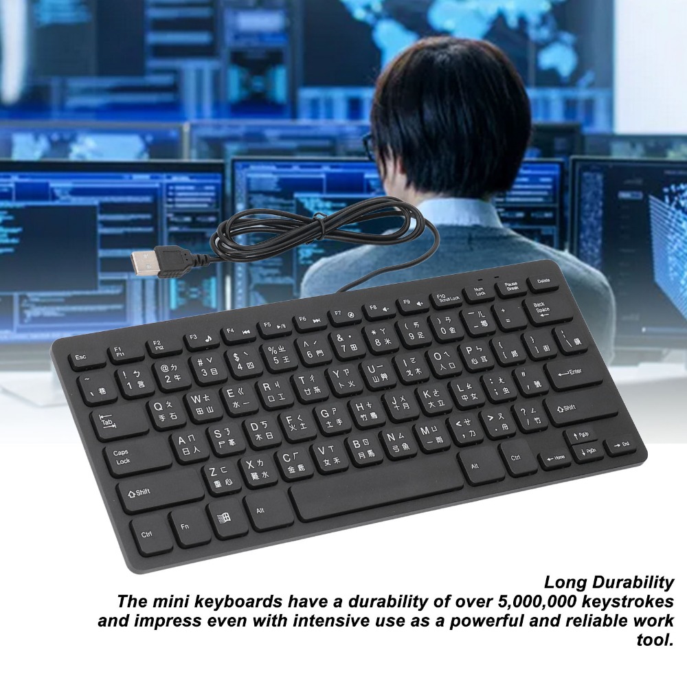 Teclado Portátil Cangjie com F - Home Office Uk Number avaliação e preço