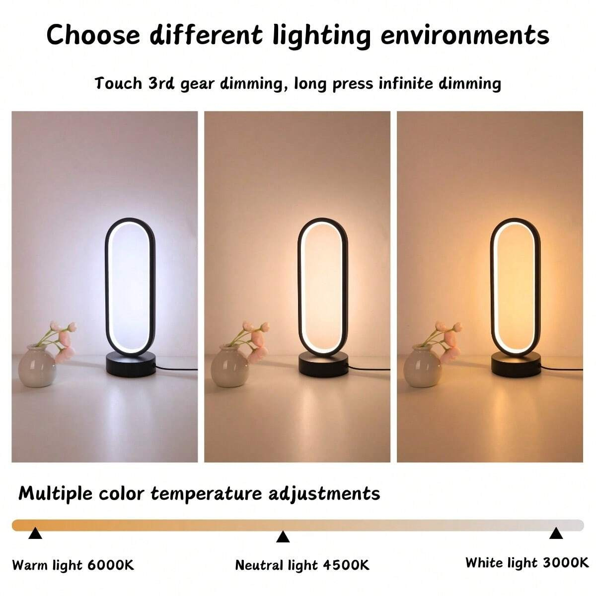 Luminária de Mesa LED Moderna  - Home Office Noturno avaliação e preço