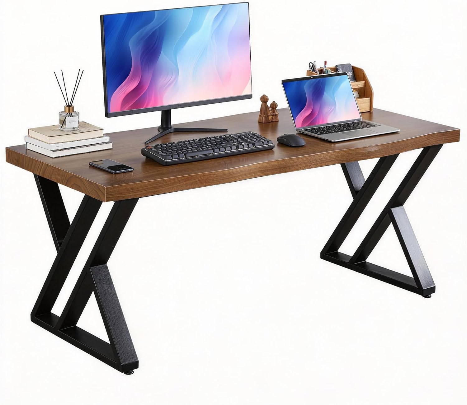 Mesa de Madeira Real para Home - Home Office Trabalho avaliação e preço