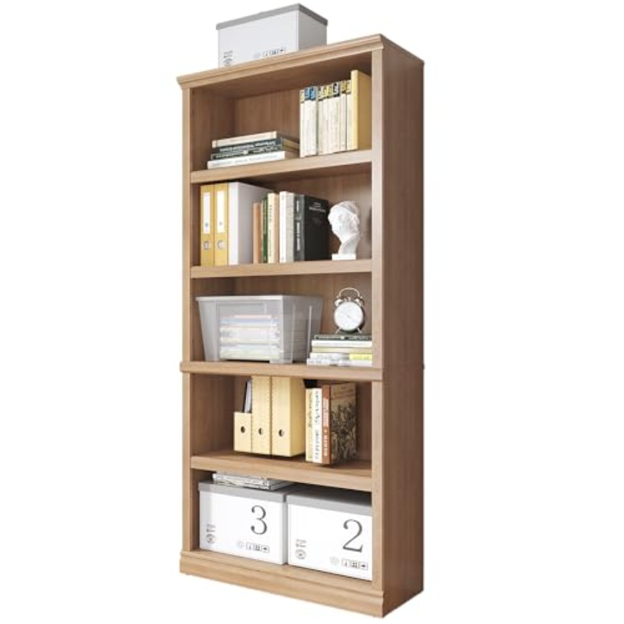 Estante de Livros de Carvalho  - Home Office And Library avaliação e preço