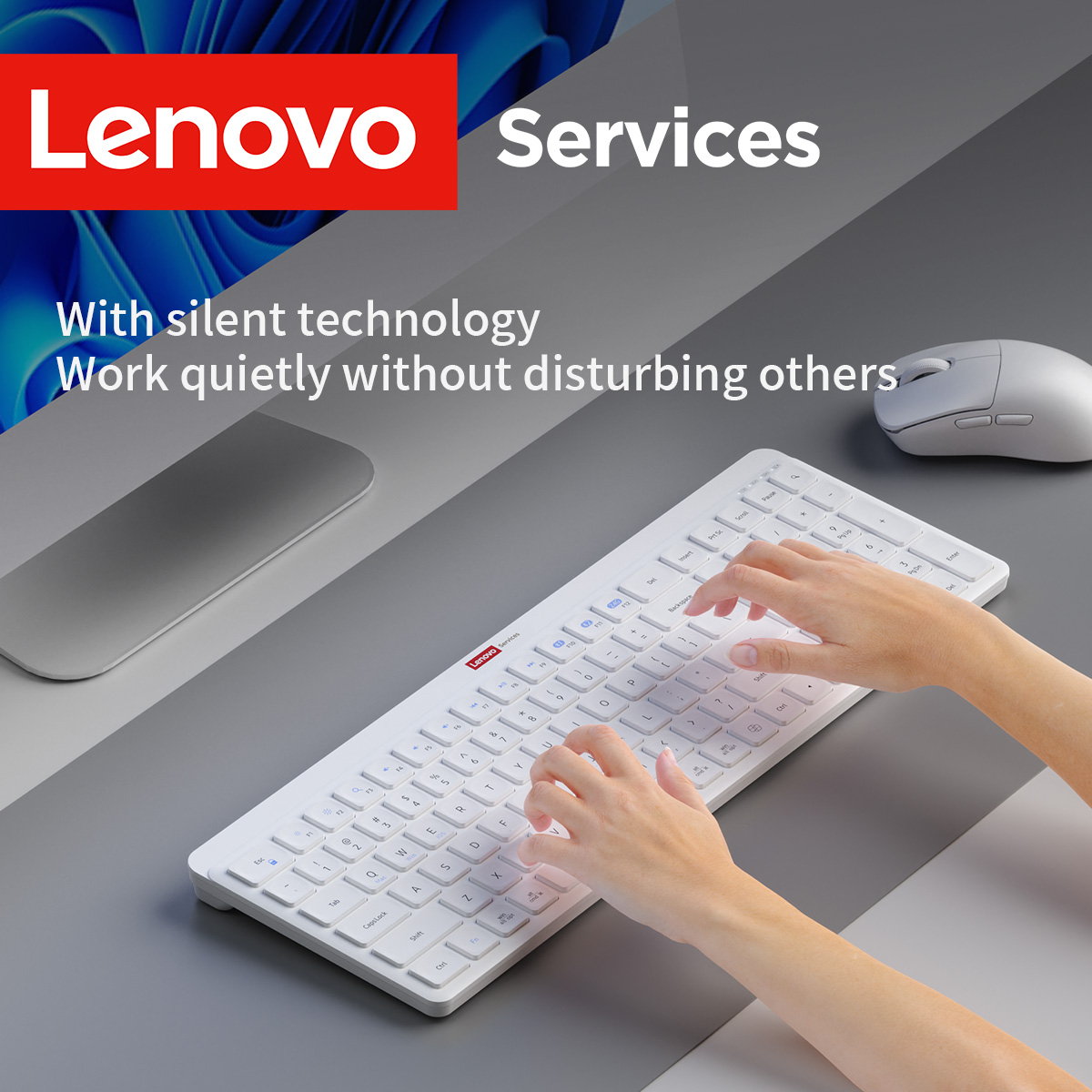 Teclado Sem Fio Lenovo para Es - Home Office Uk Number avaliação e preço