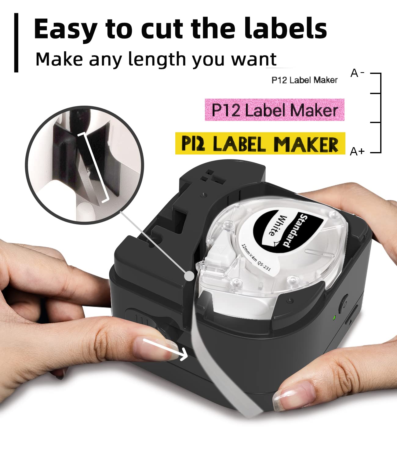 Substituição da fita do fabric - Label Maker Machine avaliação e preço