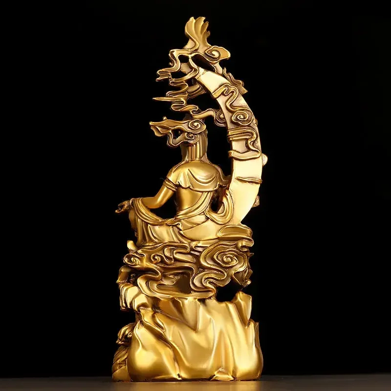 Ornamentos de Cobre Guanyin Fe - Home Office Feng Shui avaliação e preço