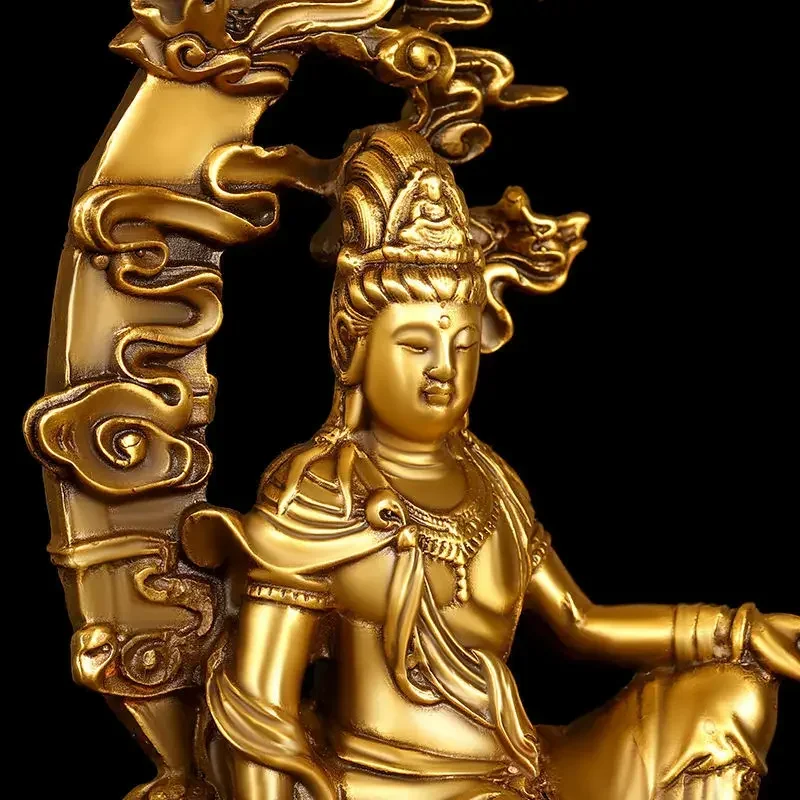 Ornamentos de Cobre Guanyin Fe - Home Office Feng Shui avaliação e preço