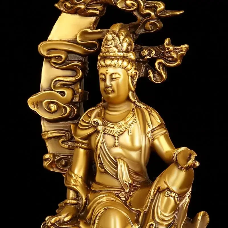 Ornamentos de Cobre Guanyin Fe - Home Office Feng Shui avaliação e preço