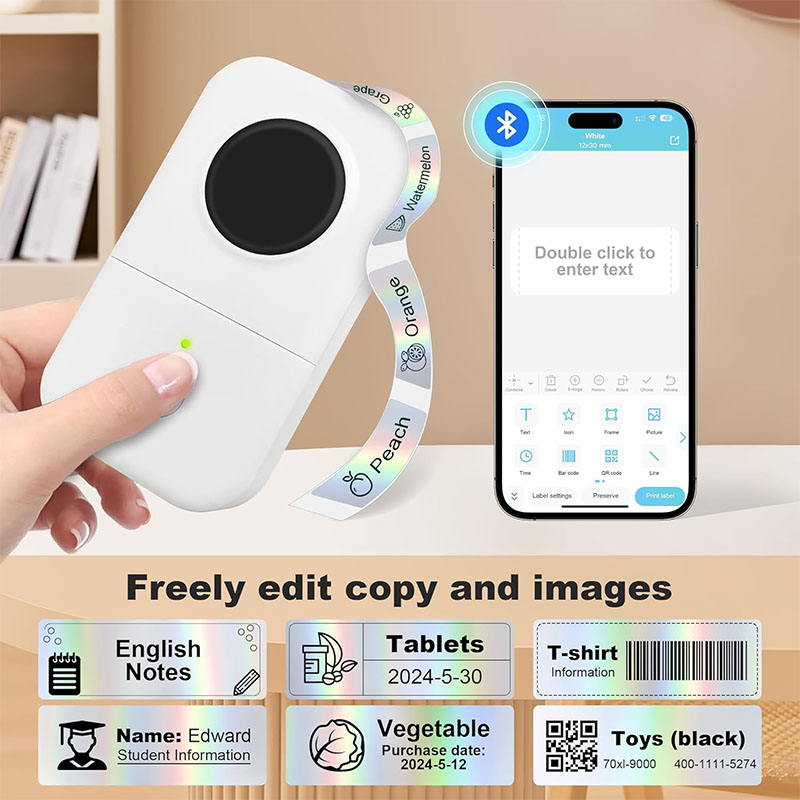 Etiqueta para impressora de et - Label Maker Machine avaliação e preço