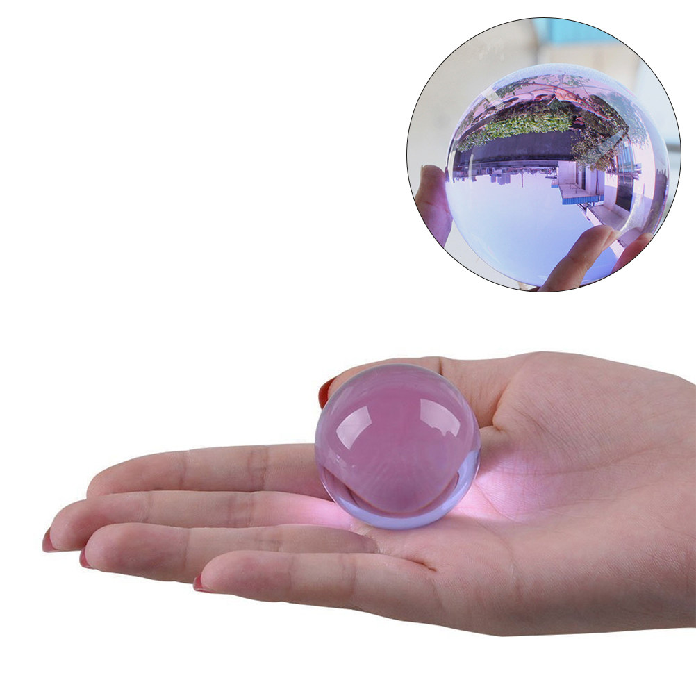 Esfera de Cristal de 4Cm, Viol - Home Office Feng Shui avaliação e preço