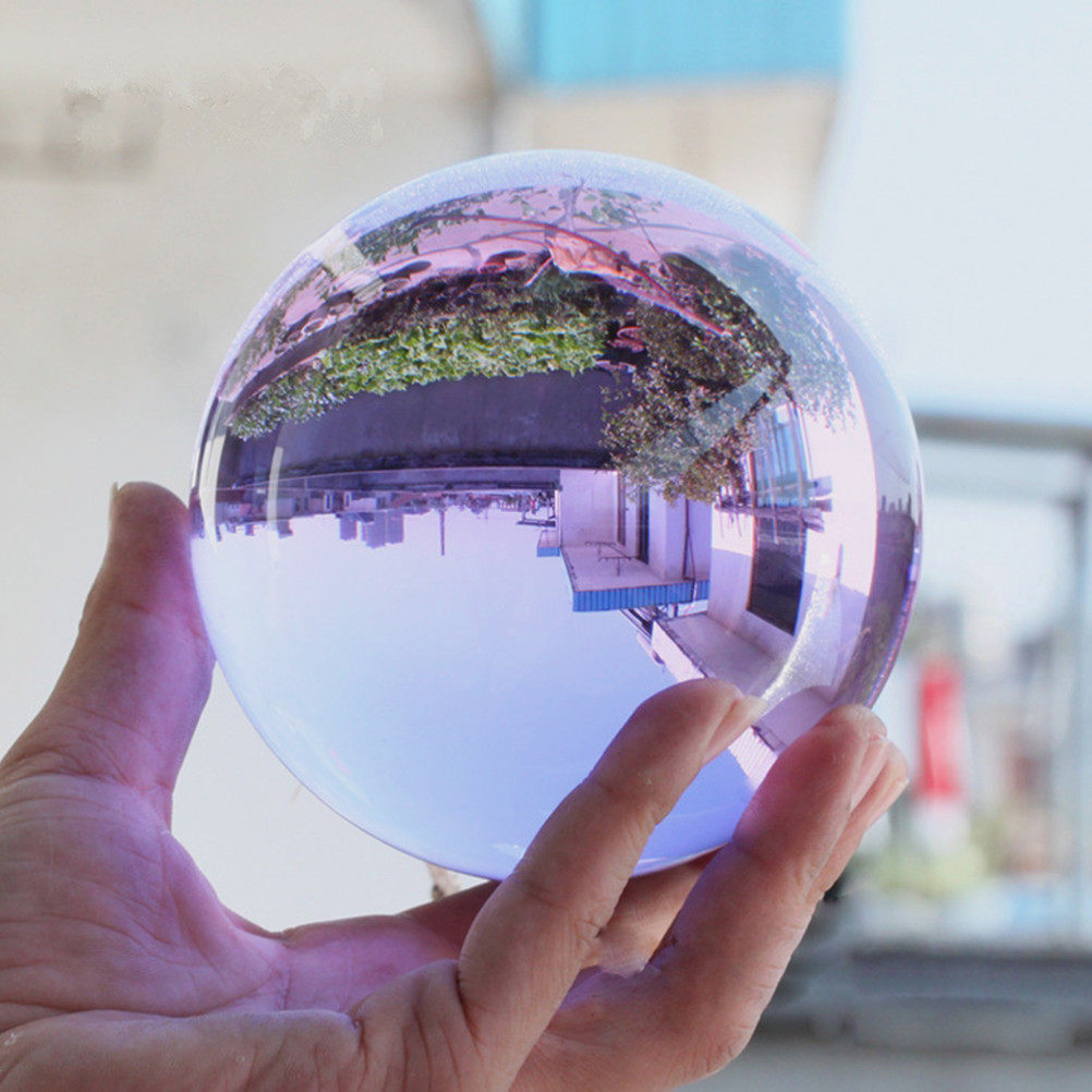Esfera de Cristal de 4Cm, Viol - Home Office Feng Shui avaliação e preço
