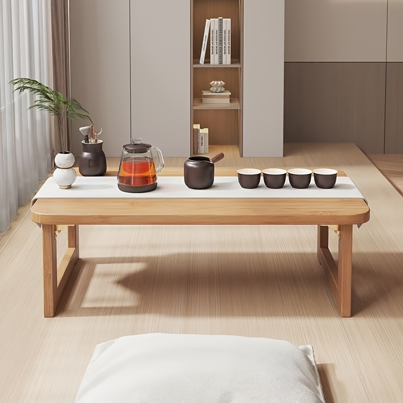Mesa Lateral Portátil Dobrável - Desktop Organizer Bamboo avaliação e preço