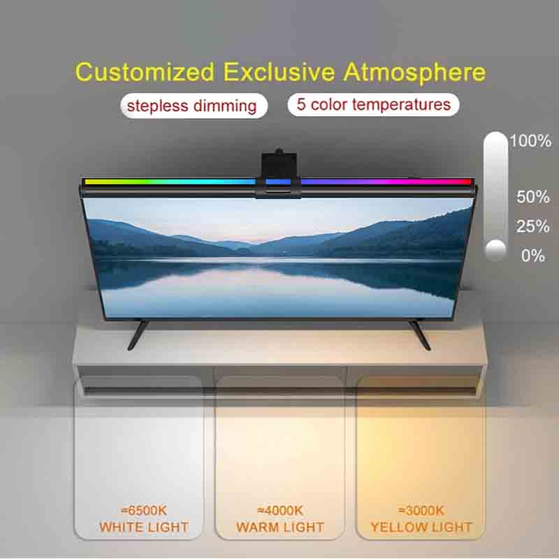 Luz RGB 60/80cm para Ambiente  - Home Office Gadgets avaliação e preço
