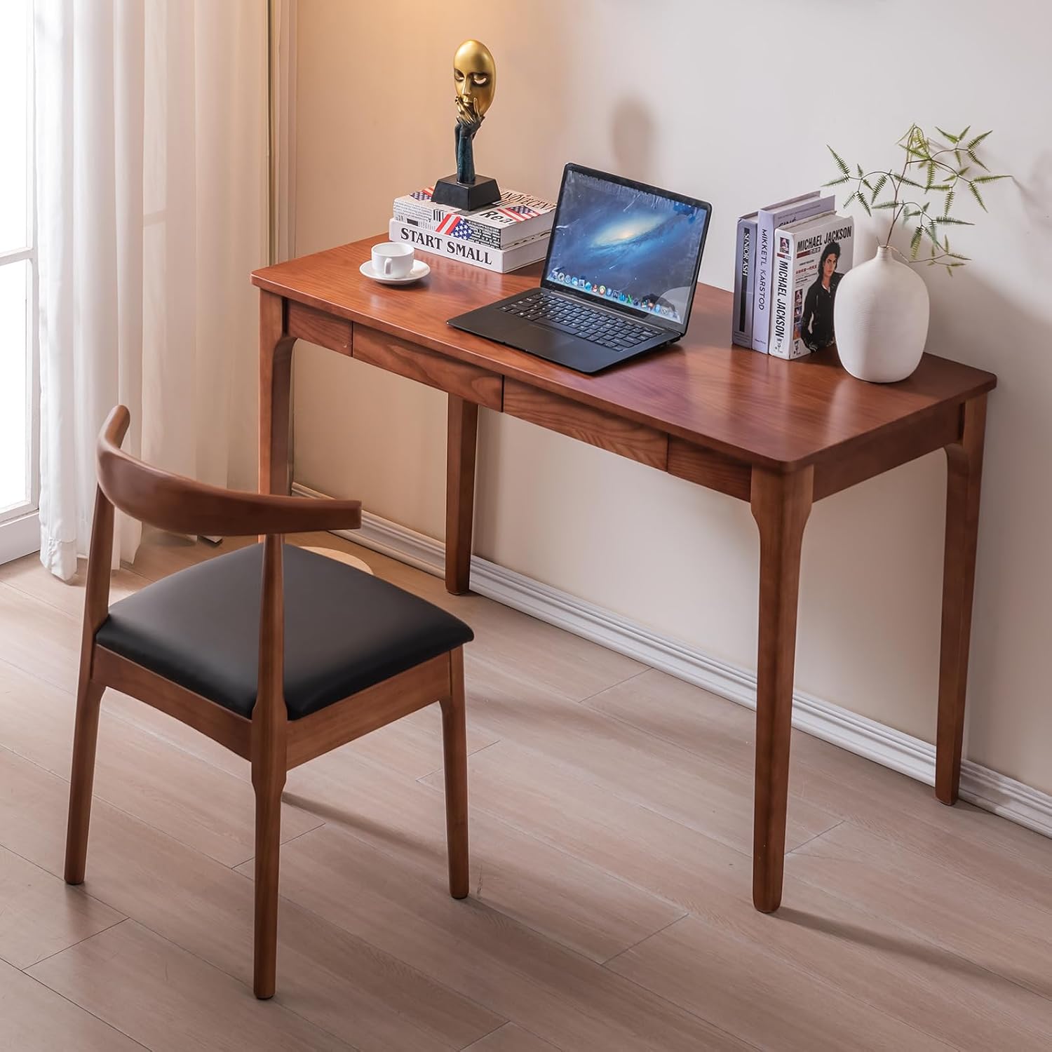 Mesa de Computador de Madeira  - Home Office Trabalho avaliação e preço