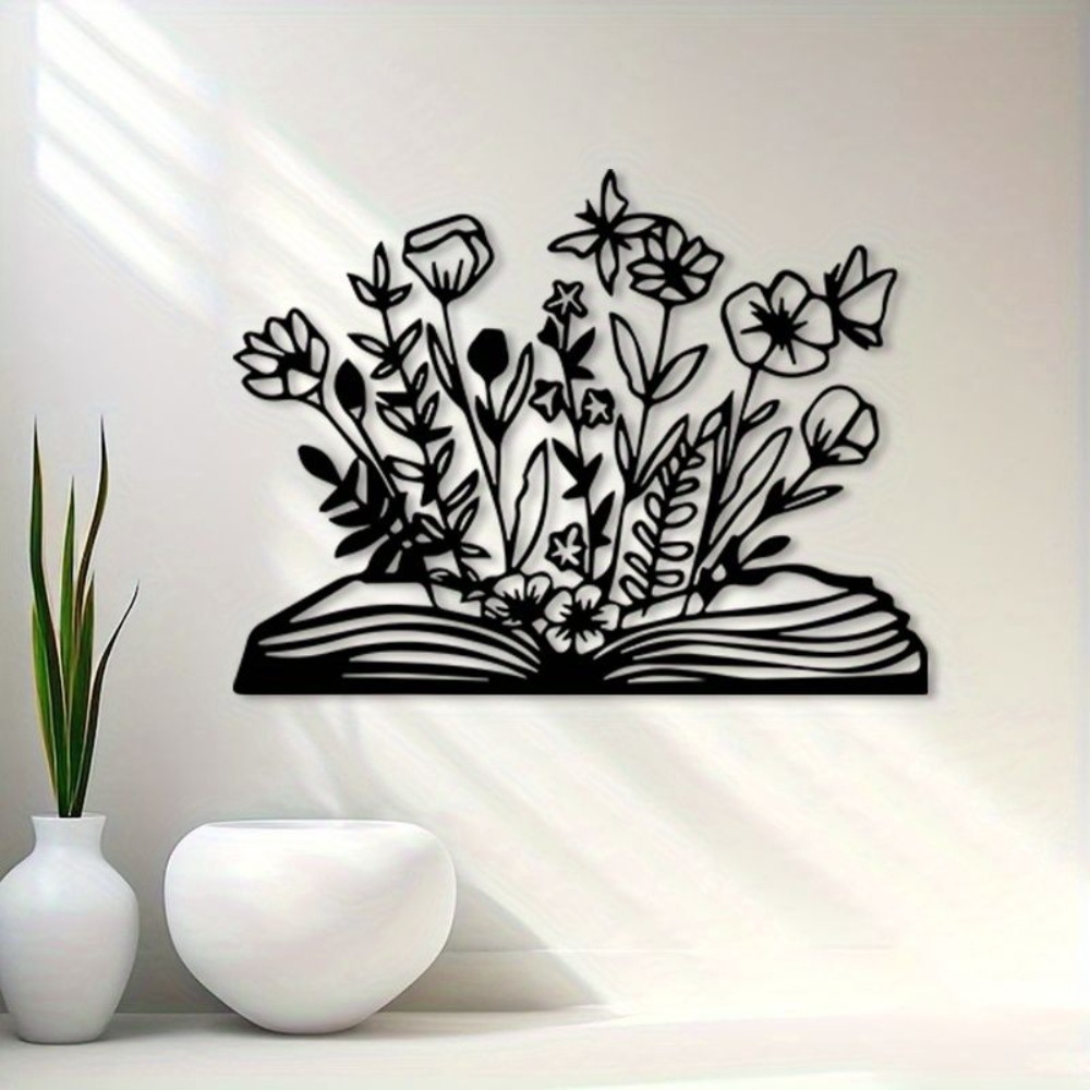 Arte de Parede Metálica HL com - Home Office And Library avaliação e preço