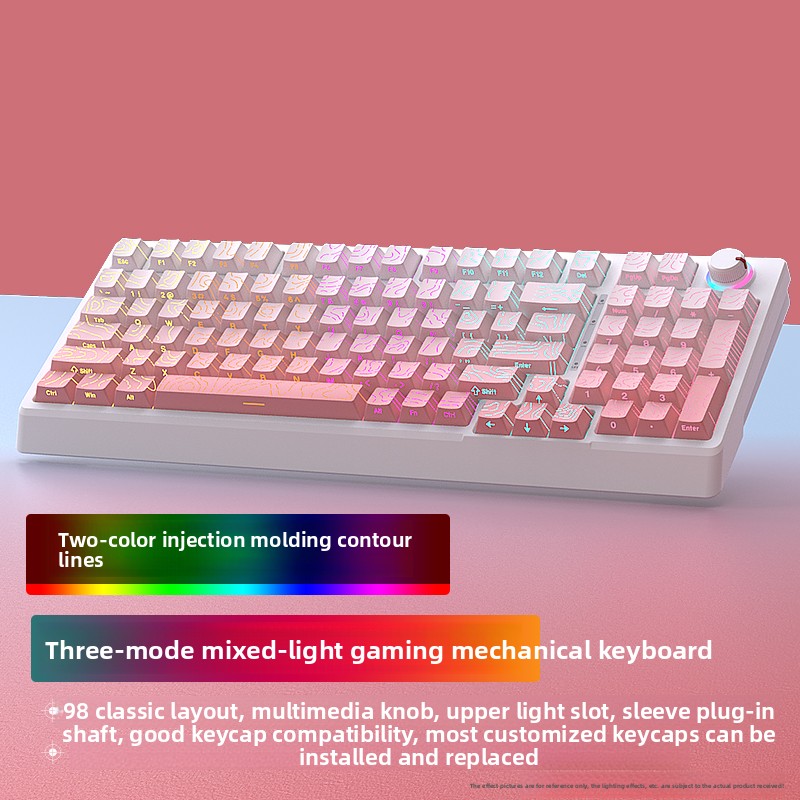 Teclado Mecânico H98 Tema Cust - Home Office Uk Number avaliação e preço