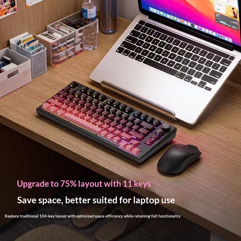 Teclados mecânicos com fio, co - Home Office Uk Number avaliação e preço