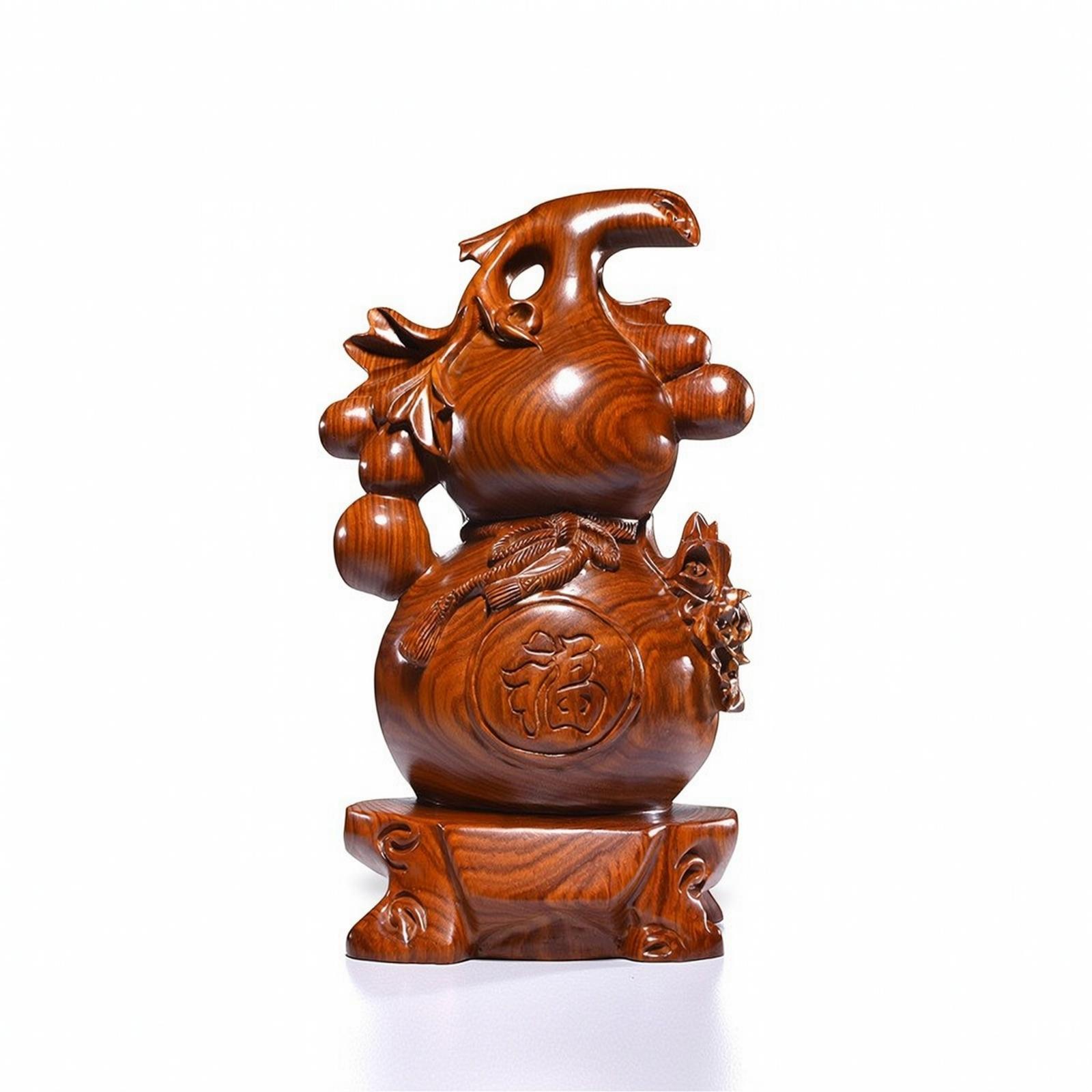 Escultura Elegante de Cabaça e - Home Office Feng Shui avaliação e preço