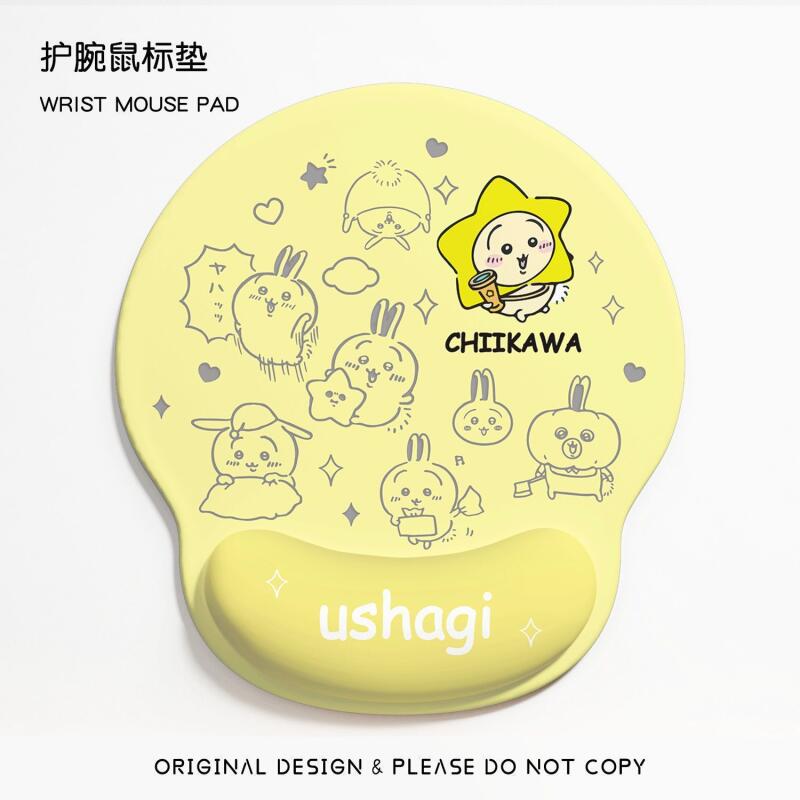 Mouse Pad Anime Chiikawa com A - Wrist Rest Pad avaliação e preço