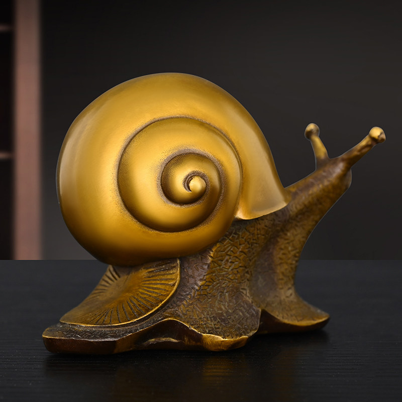Estatueta Criativa de Caracol  - Home Office Feng Shui avaliação e preço