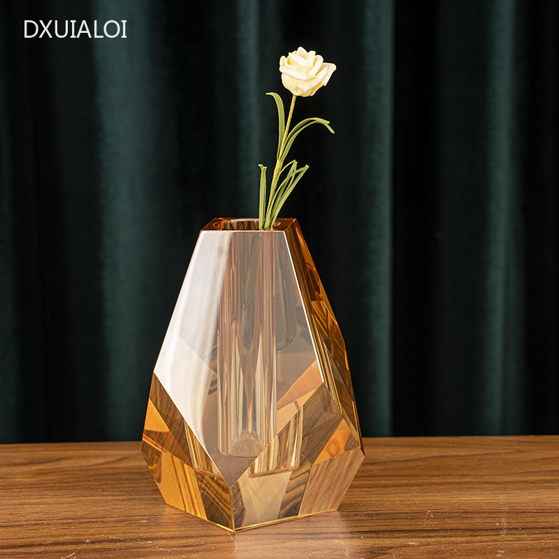 Vaso de cristal moderno e mini - Home Office Interior Design avaliação e preço