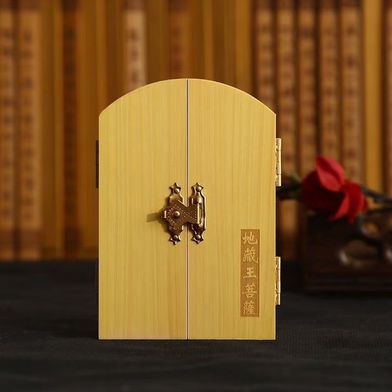 Escultura em madeira Guanyin,  - Home Office Feng Shui avaliação e preço