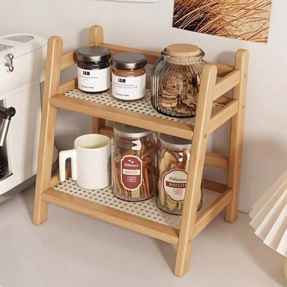 Prateleira de Armazenamento de - Desktop Organizer Bamboo avaliação e preço