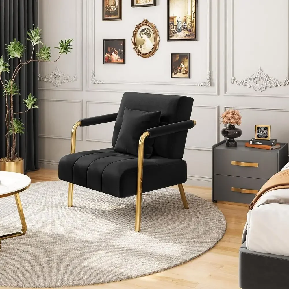 Sofá Elegante de Veludo de 30  - Home Office Sofa avaliação e preço