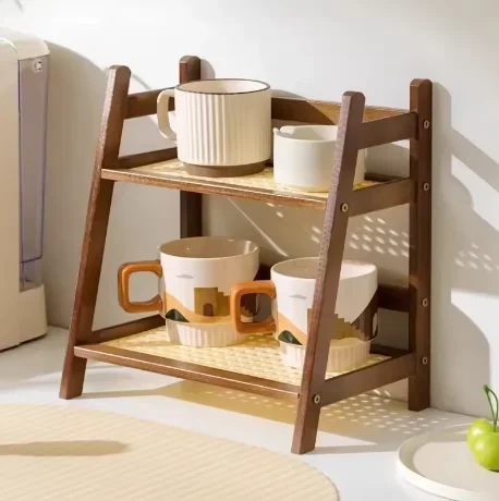 Prateleira de Armazenamento em - Desktop Organizer Bamboo avaliação e preço