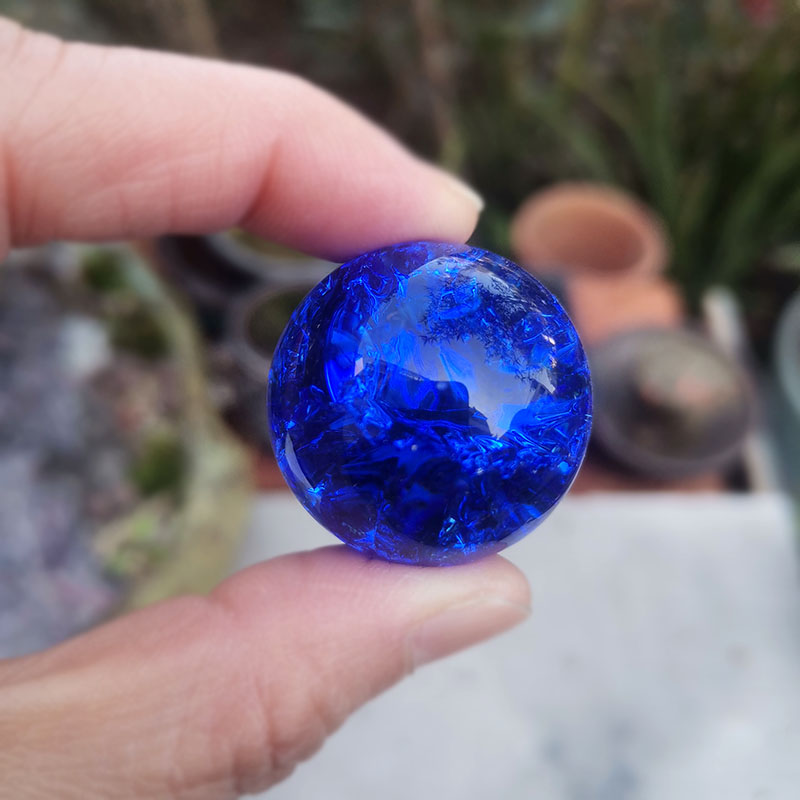 Bola De Crack De Gelo De Crist - Home Office Feng Shui avaliação e preço