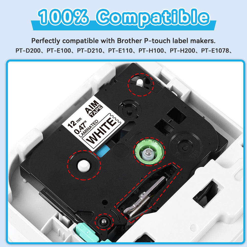 Fita de Etiqueta Compatível TZ - Label Maker Machine avaliação e preço