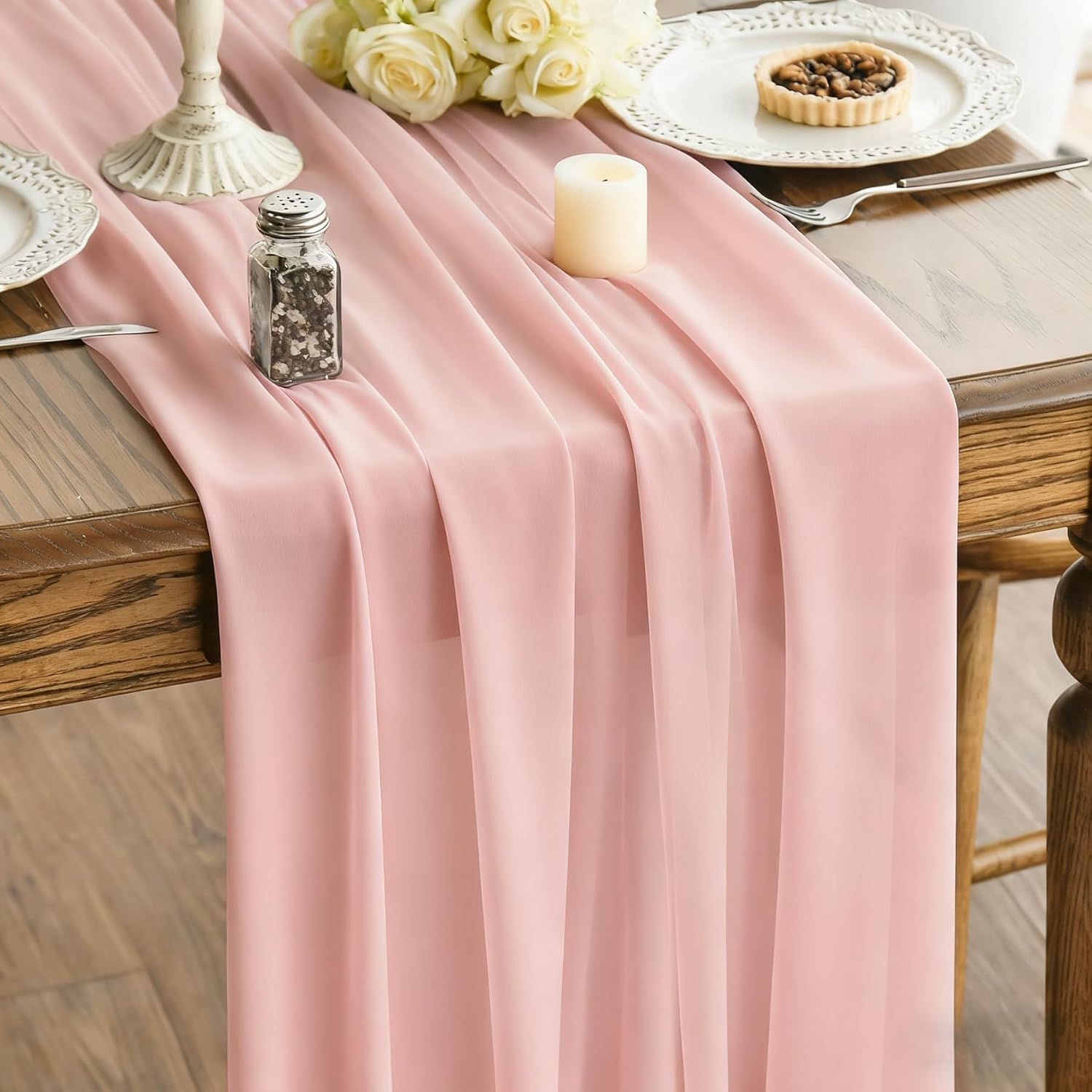 Caminho de Mesa Boho em Chiffo - Home Office News avaliação e preço