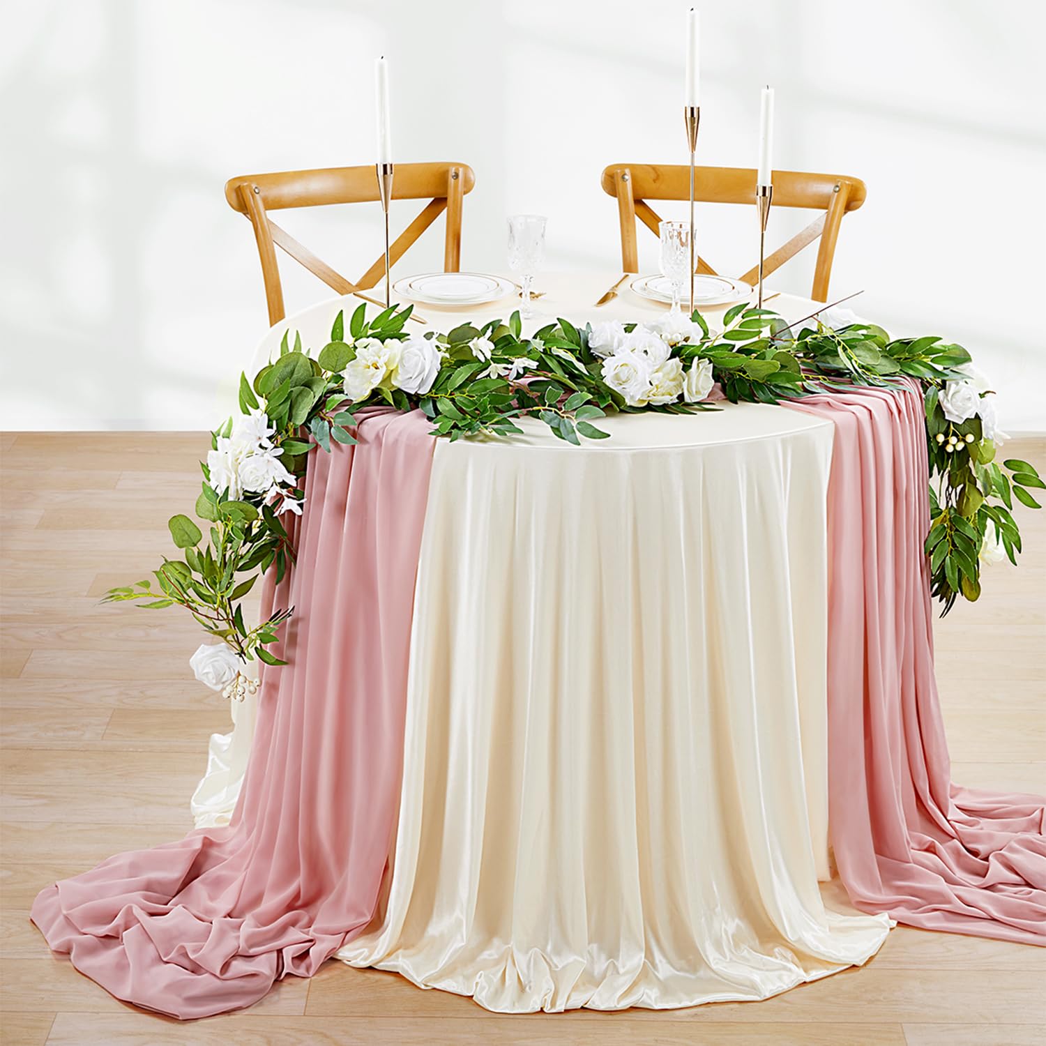 Caminho de Mesa Boho em Chiffo - Home Office News avaliação e preço