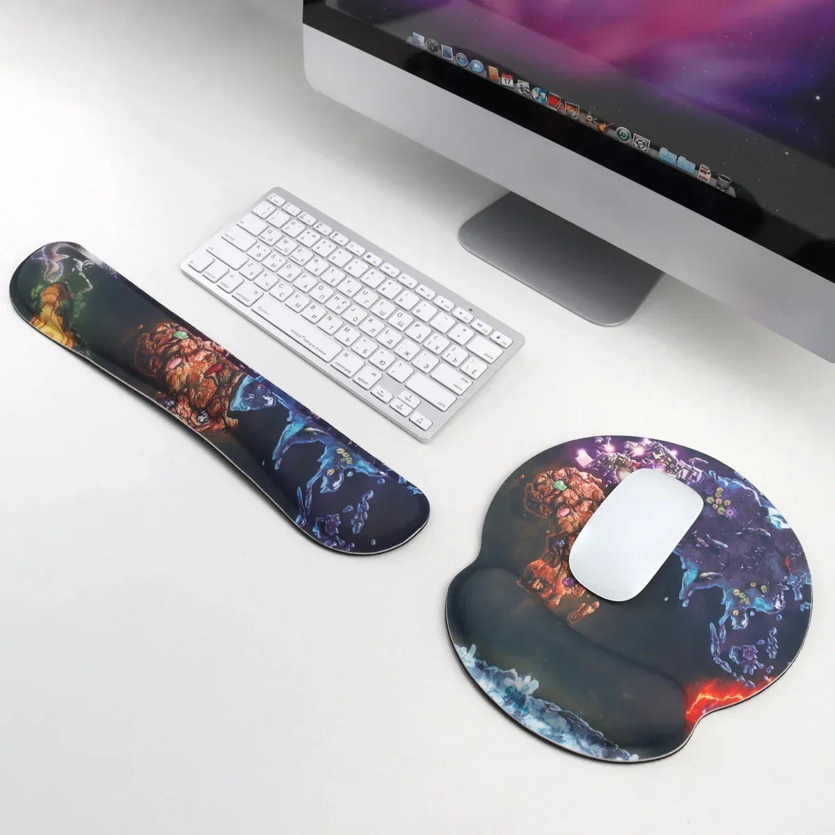Mouse Pad antiderrapante com b - Wrist Rest Pad avaliação e preço