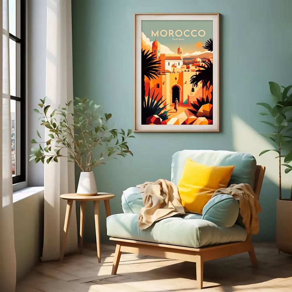 1 peça de impressão de arte co - Home Office Bali avaliação e preço
