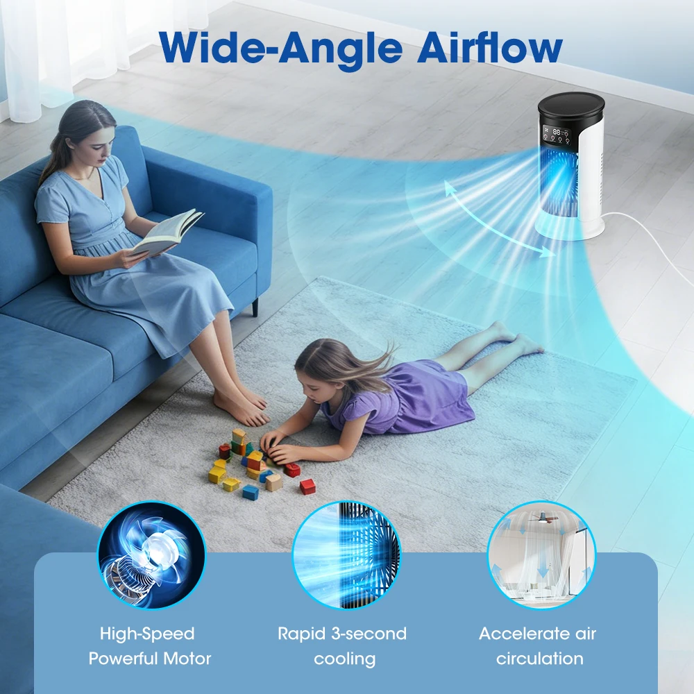 Ventilador doméstico 3 em 1, a - Home Office Gadgets avaliação e preço