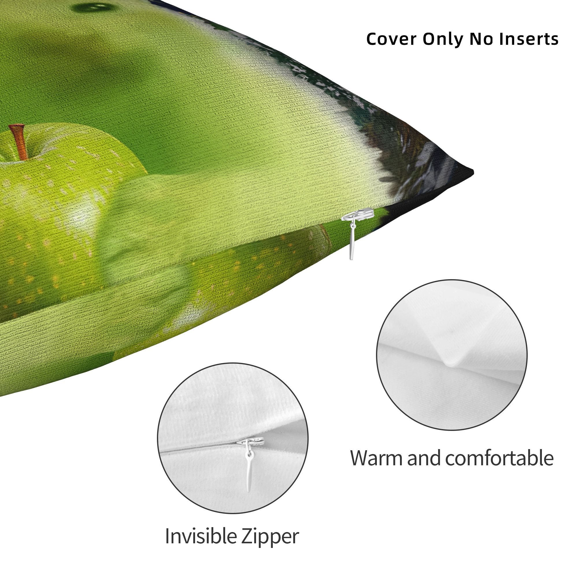 Capa de almofada verde com tem - Home Office Design Ideas avaliação e preço