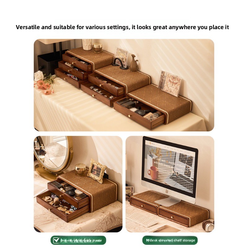 Caixa Organizadora de Mesa Vin - Desktop Organizer Bamboo avaliação e preço