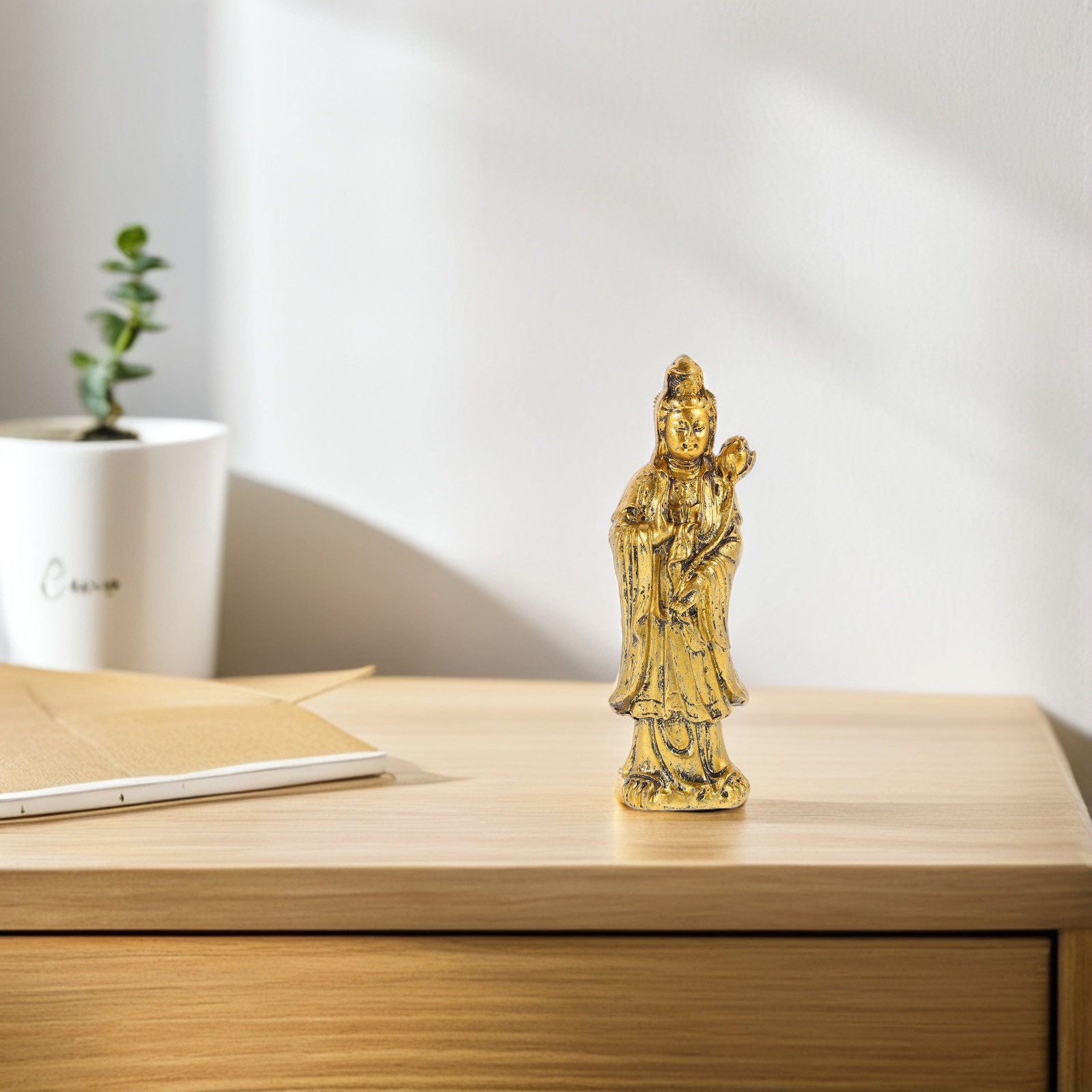 Estátua Elegante Vintage de Bu - Home Office Feng Shui avaliação e preço