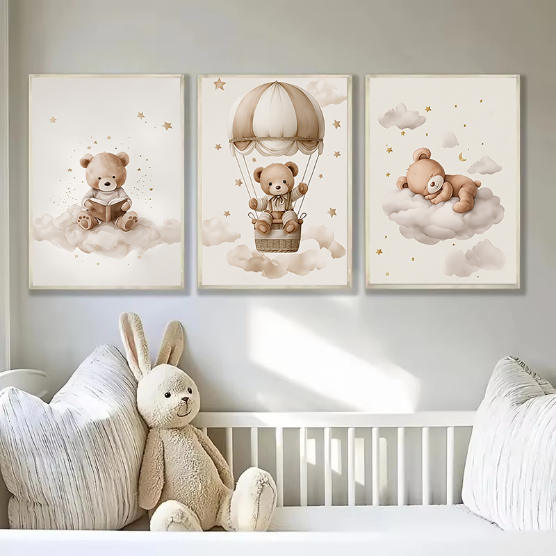 3 pçs/set boêmio urso de pelúc - Home Office Photos avaliação e preço